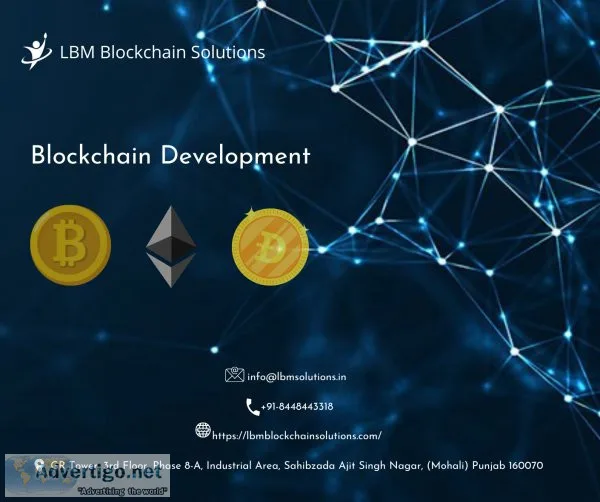 Reach out to blockchain development company in mohali today