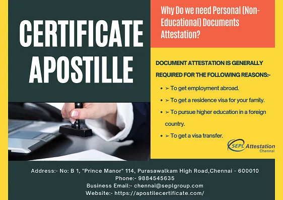 Finest education certificate attestation services in chennai