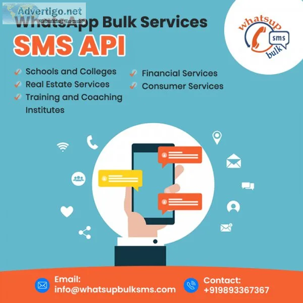 Whatsapp bulk sms provider: voice call / messages
