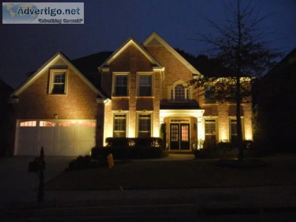 Atlanta, georgia, ga, outdoor landscape lights