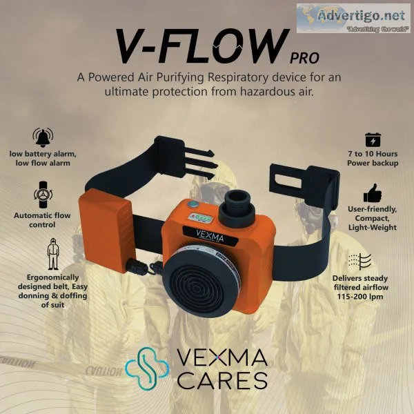 Powered air purifying respirator (papr) | v - flow | vexmacare