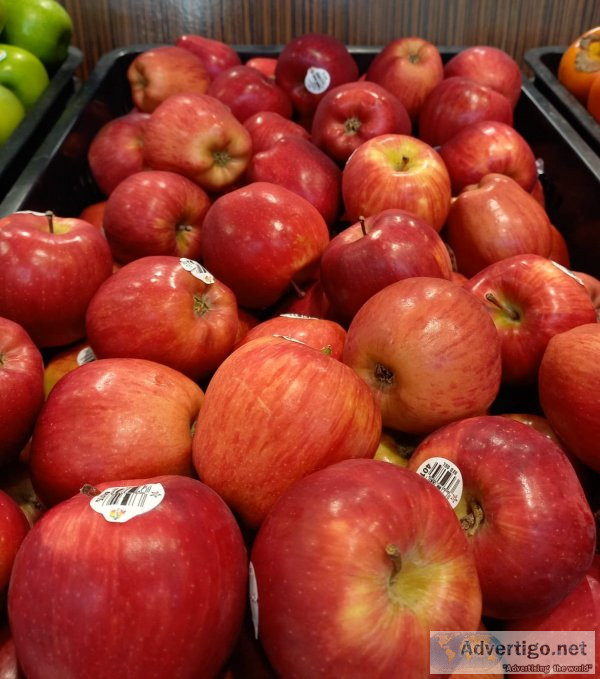 Fresh fruits and vegetables
