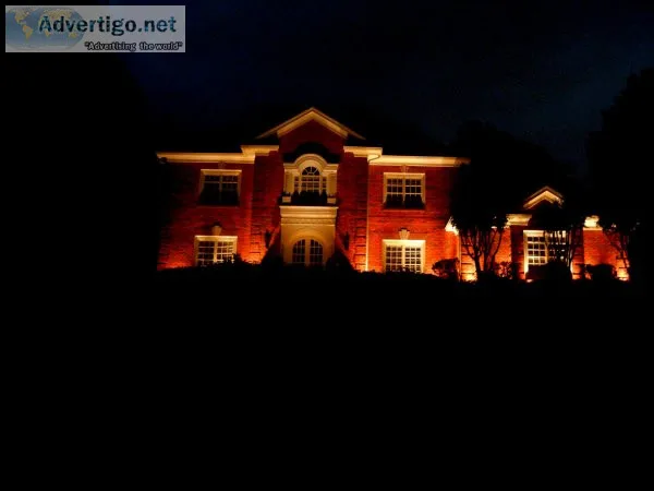 Atlanta, georgia, ga, outdoor landscape lights