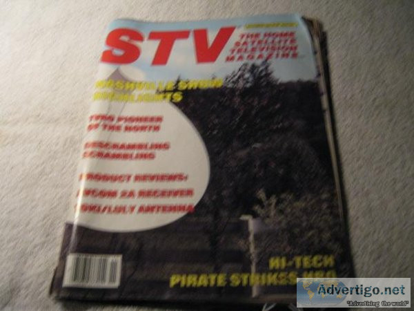 STV &ndash THE HOME SATELITE TELEVISION MAGAZINE.  November 1985