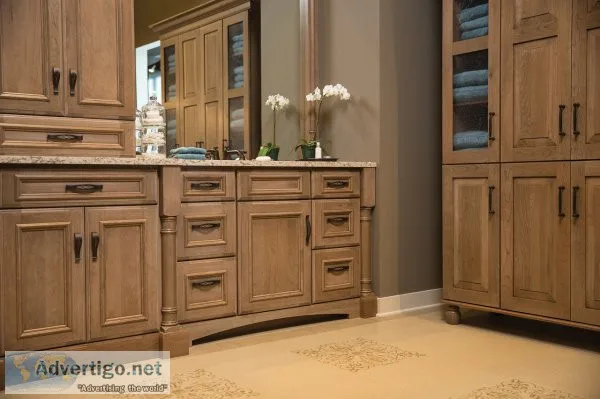 Kitchen and bathroom