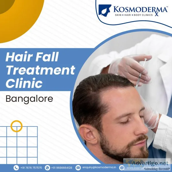 Hair fall treatment clinic bangalore - kosmoderma prp treatment