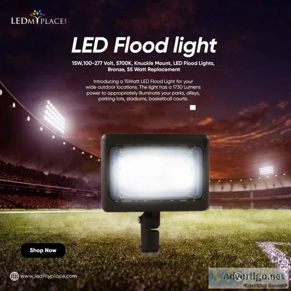 Buy LED Flood Lights the Ideal Solution for Outdoor Lighting