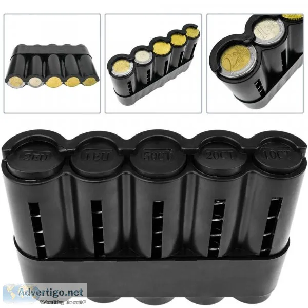 Coin box classifier for 5 Euro coins