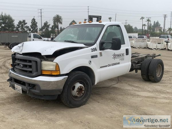 2001 FORD F350 SUPER DUTY CAB and CHASSIS 66003222