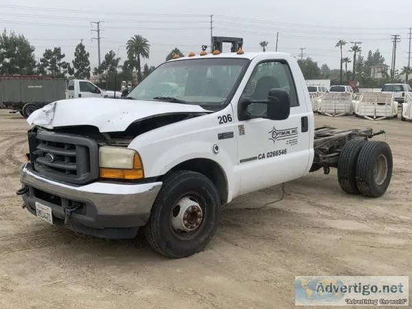 2001 FORD F350 SUPER DUTY CAB and CHASSIS 66003222