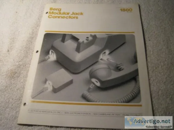 Berg Modular Jack Connectors June 1979