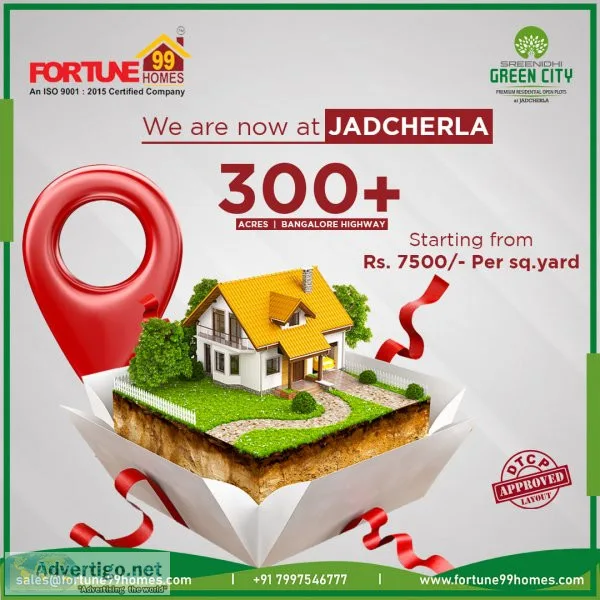 Plots for sale near macharam  | fortune99 homes