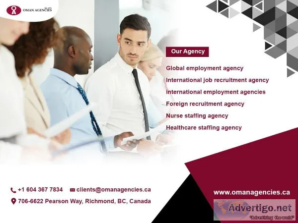Canadian International Recruitment Agencies- Oman Agencies