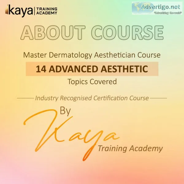 Advance dermatology certification course in india