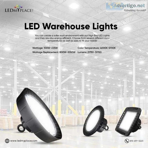 Get the Perfect LED Warehouse Lighting at a  Discount