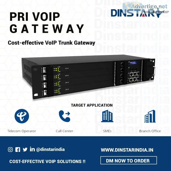 Buy dinstar pri gateway at dinstarindiain