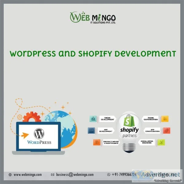 Best wordpress and shopify development company