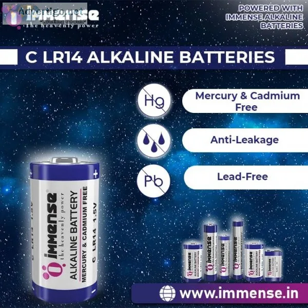 Best quality lr14 battery c type alkaline immense