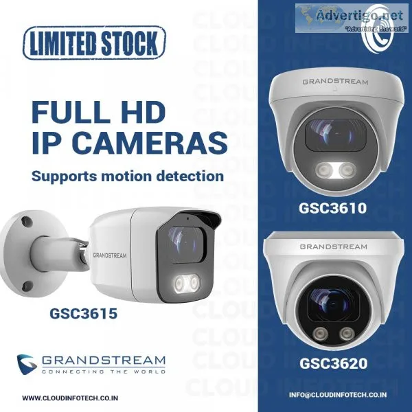 Buy grandstream sip camera at best price - cloud infotech