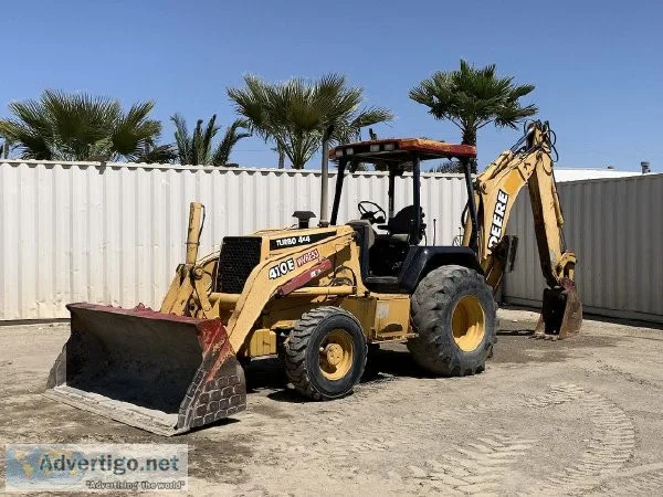 2000 JOHN DEERE 410E LOADER BACKHOE 27803222