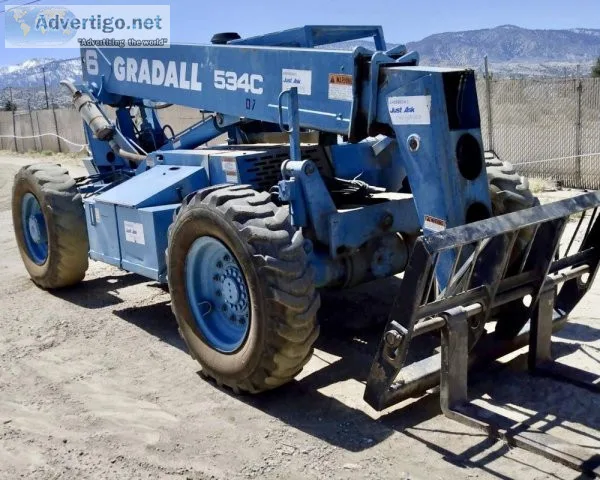 GRADALL 534C-6 ROUGH TERRAIN REACH FORKLIFT  39701222