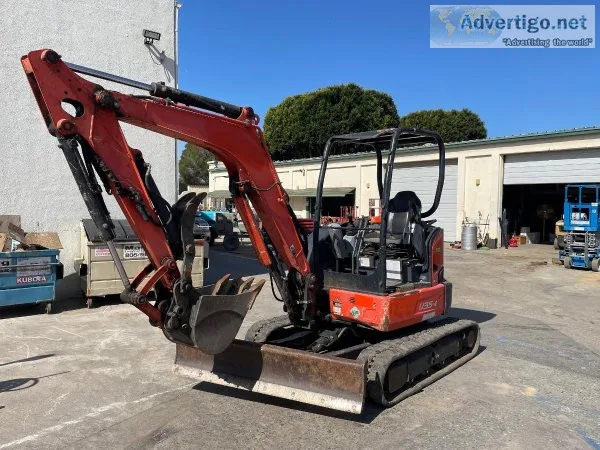 2015 KUBOTA U35 MINI HYDRAULIC EXCAVATOR 82701222