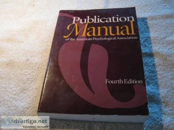 Publication Manual of the American Psychological Association &nd