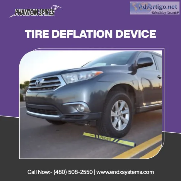 Effectively stop vehicles of any size with a sturdy tire deflati