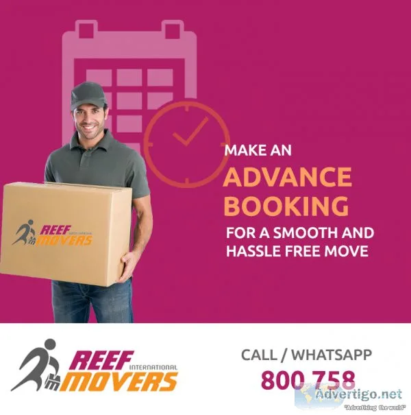 Reef movers and packers up to 25% off