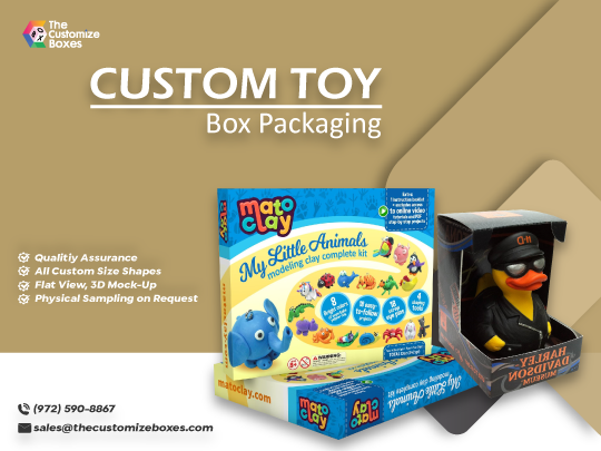 Top custom toy packaging boxes
