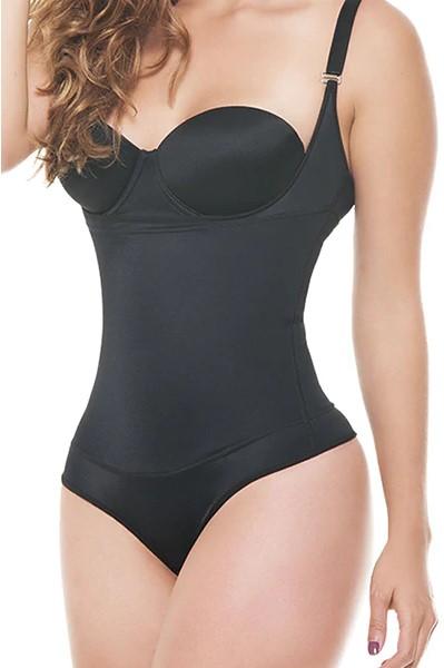 Seamless Braless Firm Control Thong Body Suit Slims Waist Instan