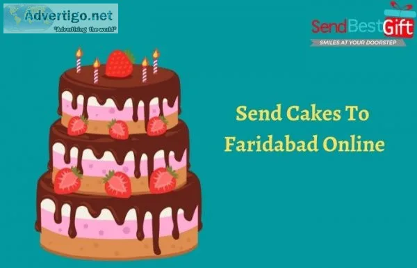 Send cakes to faridabad