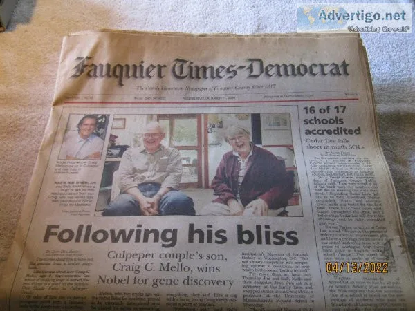 Fauquier Times-Democrat &ndash Wednesday October 11 2006 &ndash 