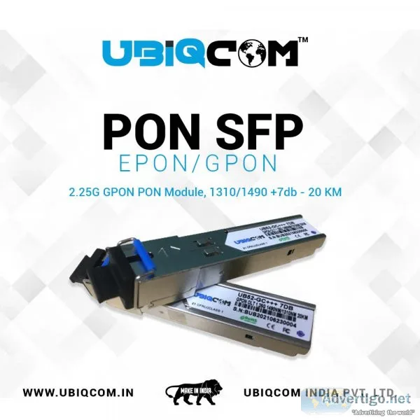 Pon sfp module manufacturers & suppliers in india