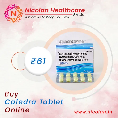 Purchase cafedra tablet online in nagpur