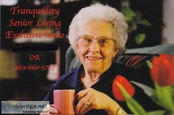 Tranquillity Senior Living Exclusive Home