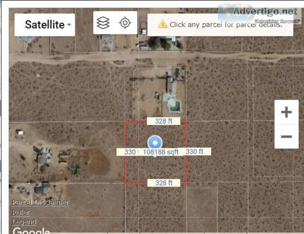 2.5 Acres Matilija Rd.  Bella Vista Apple Valley CA 92308