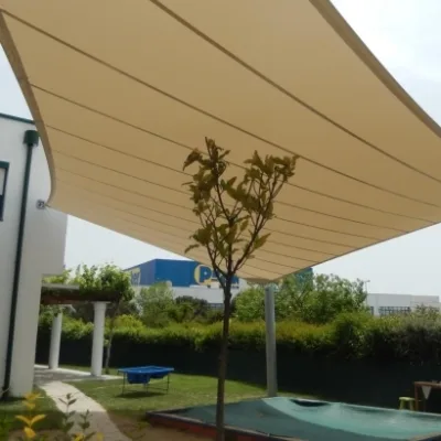 Good quality tensile sun shade in dubai