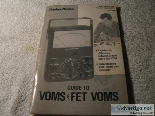 Radio Shack &ndash Guide to VOMS and FET VOMS &copy 1972 and 197