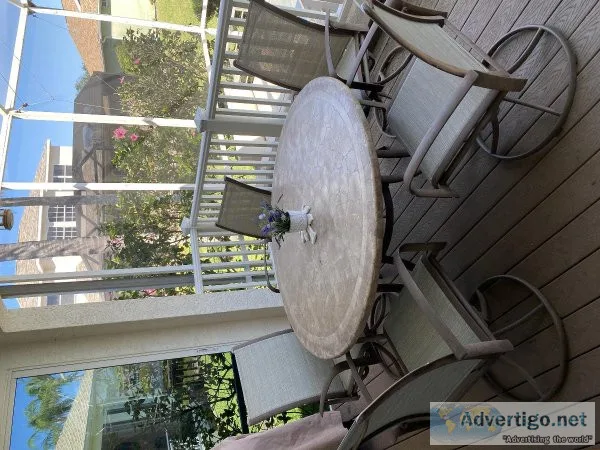 Patio Table  Chairs