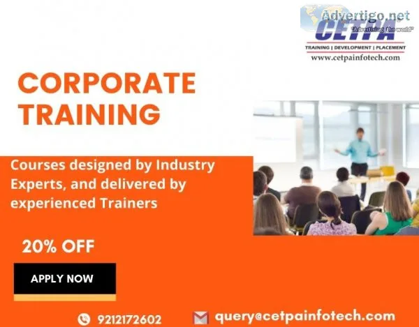 Enroll and get corporate training from no 1 training institute