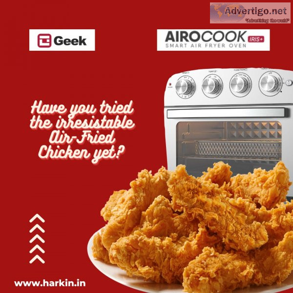 Check out the best air fryer with oven - geek airocook iris+ 