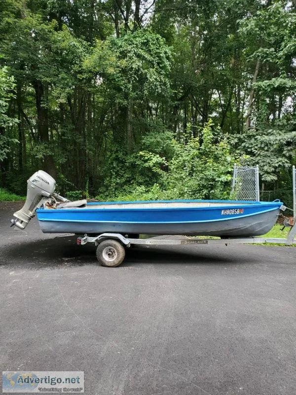 Small Boat and Motor