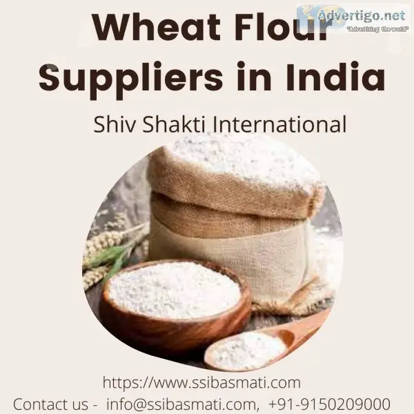 Wheat flour suppliers in india