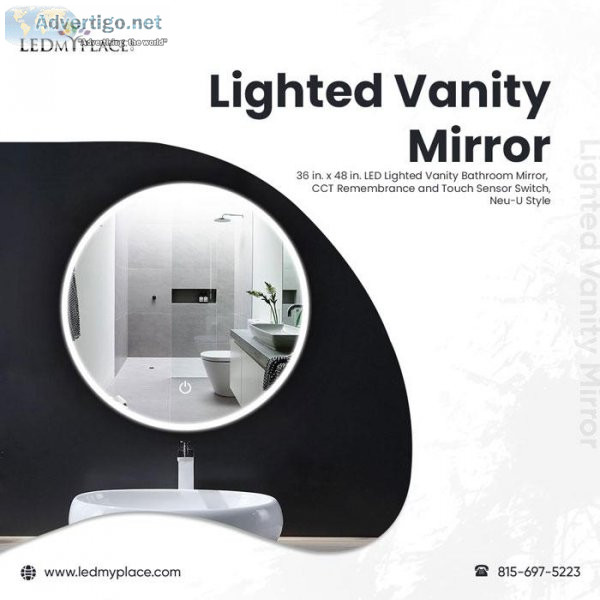 Get Classy With These Lighted Vanity Mirrors at Discounted Price