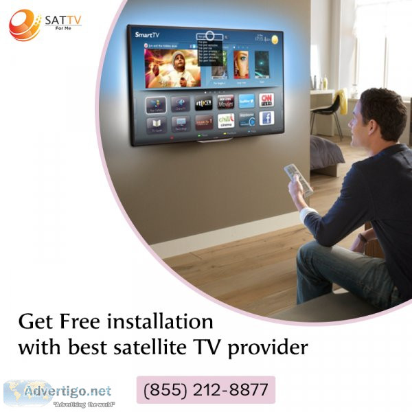 Get free installation with best satellite tv provider