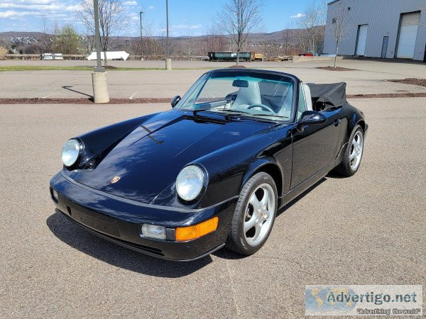 24263 1991 Porsche 911 Carrera 2 Cabriolet