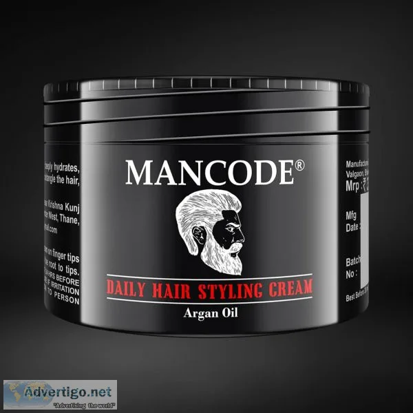 Daily hair styling cream