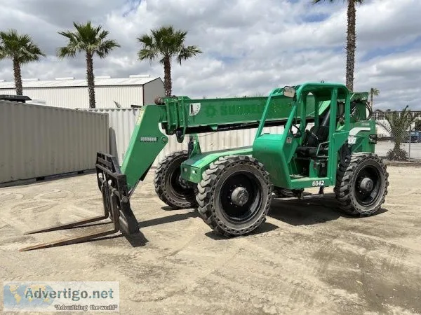 2013 SKYTRAK 6042 ROUGH TERRAIN REACH FORKLIFT 2332102222