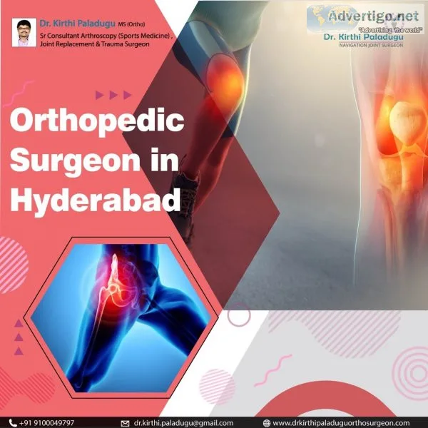 Orthopaedic surgeon in hyderabad | dr kirthi paladugu